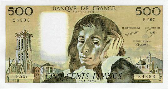 500 Francs France